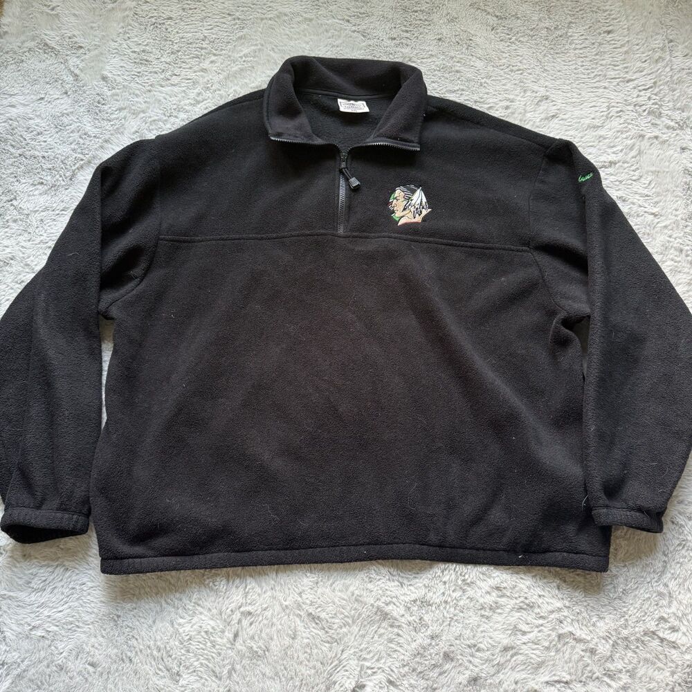 VINTAGE TIMBERLINE COLORADO FIGHTING SIOUX NORTH DAKOTA FLEECE JACKET XXL
